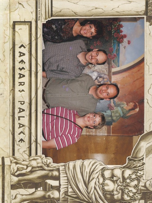 Doug and Craig with spouses at Caesar's Palace