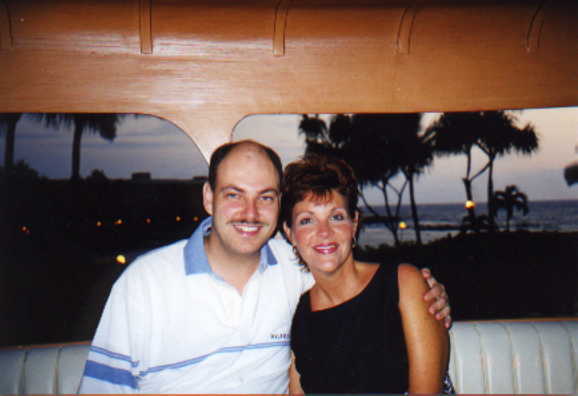 Doug & Marsha in boat